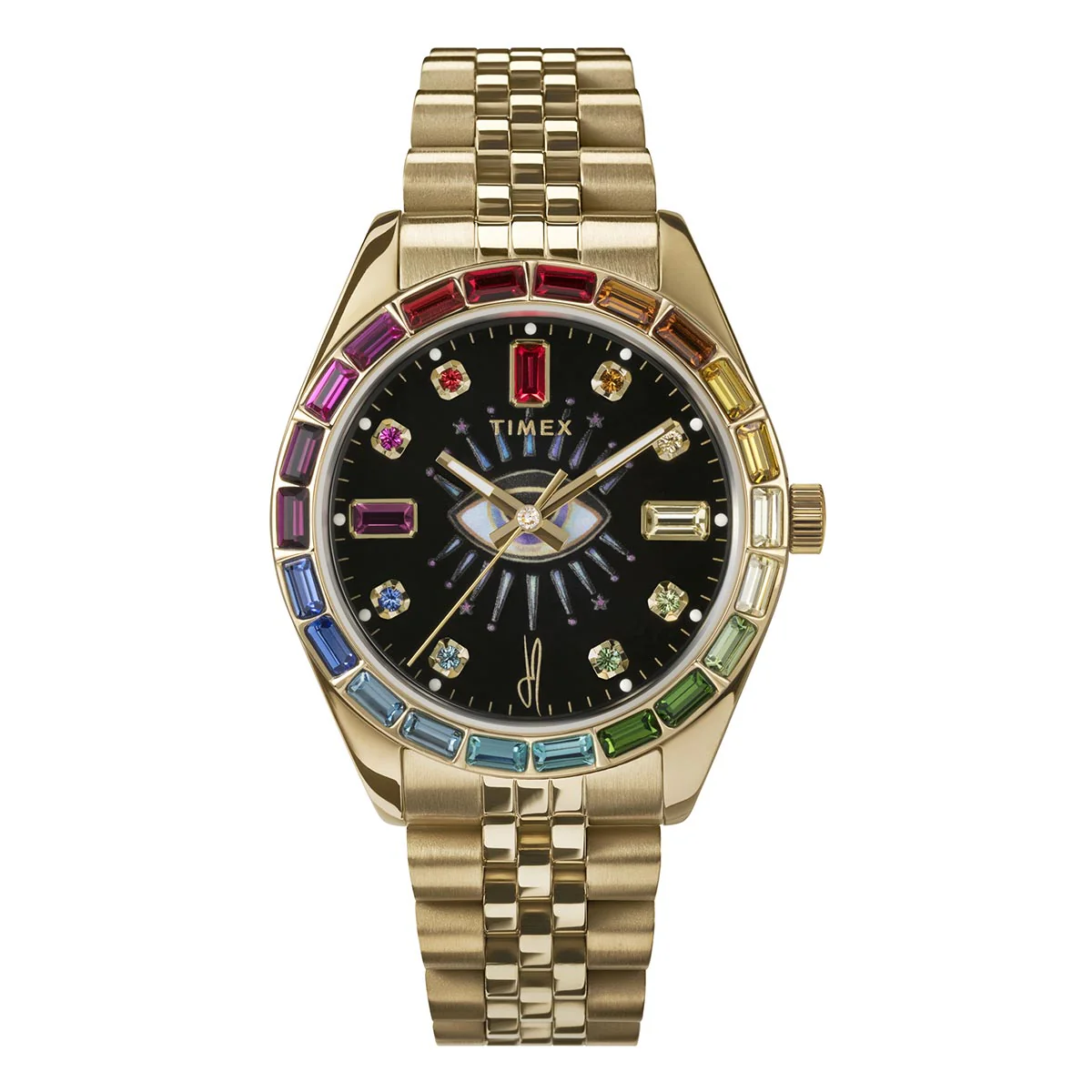 Timex x Jacquie Aiche Rainbow Crystals TW2Y19700