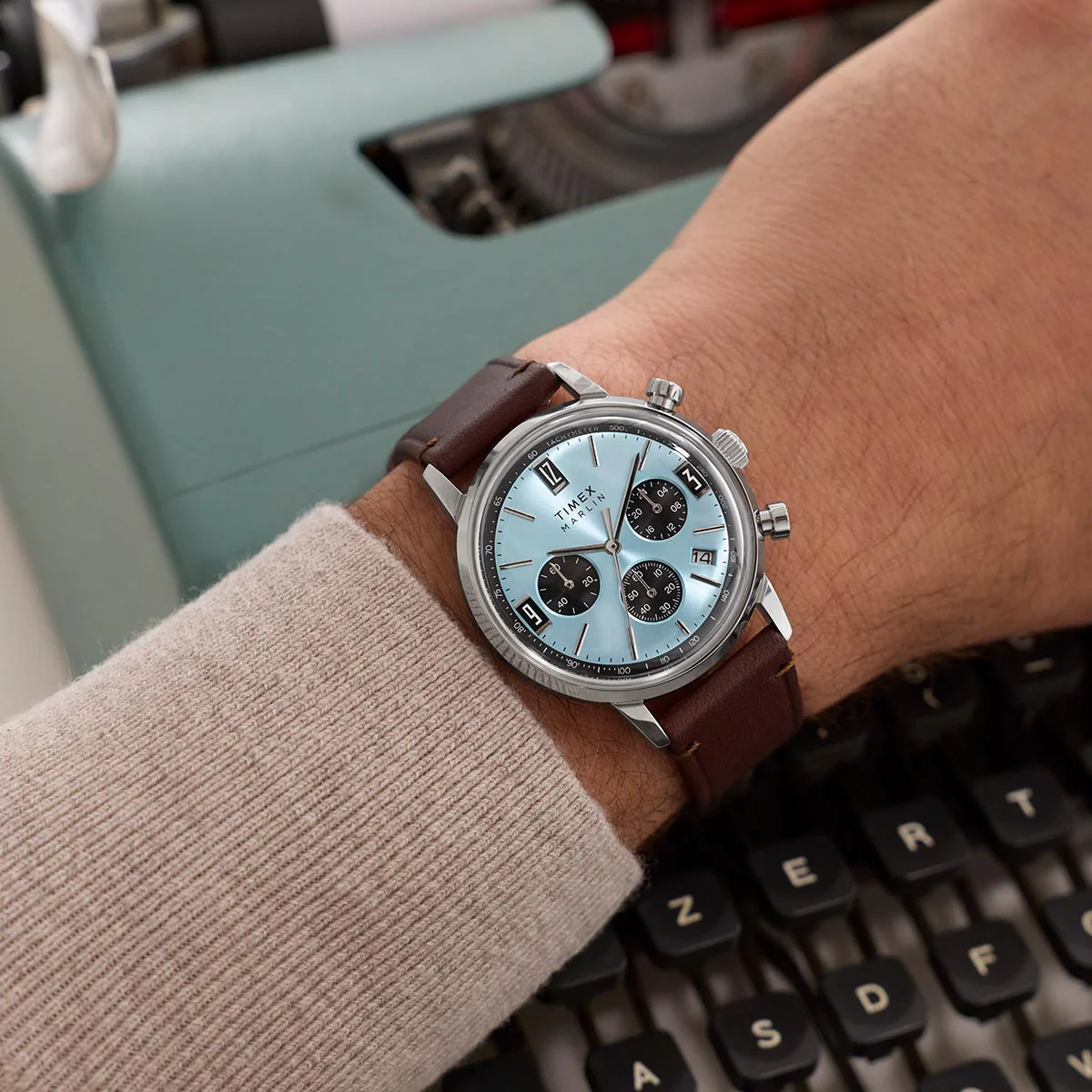 Timex Marlin Chronograph Tachymeter TW2Y66600 - Image 2