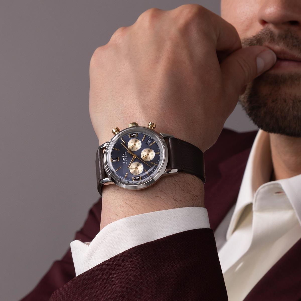 Timex Marlin Chronograph Watch TW2W60400 - Image 3