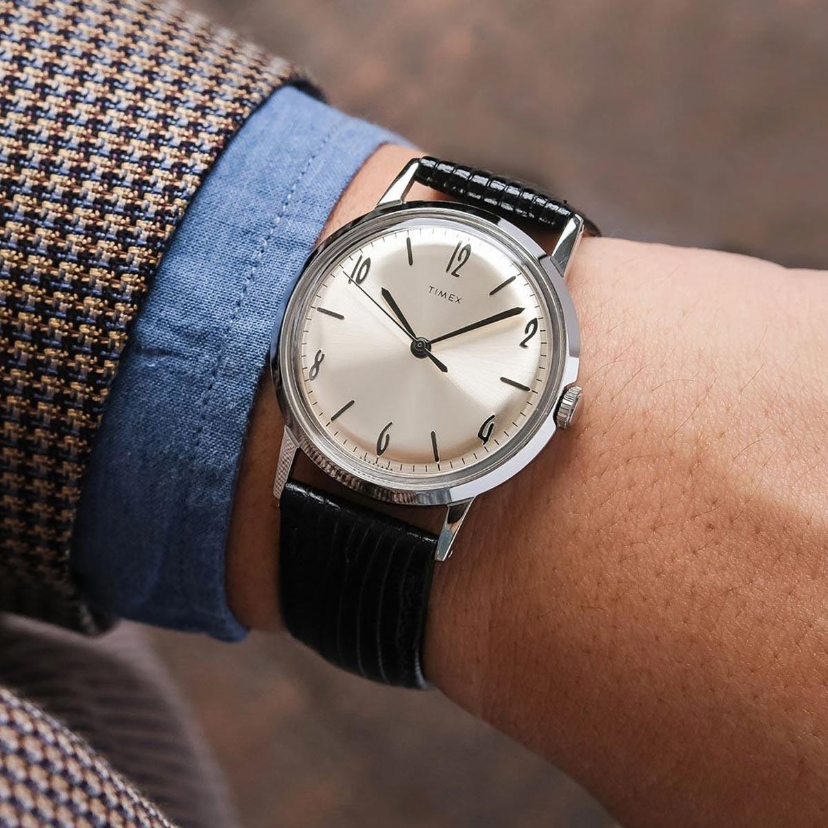 Timex Marlin Hand-Wound 34mm TW2R47900 - Image 4