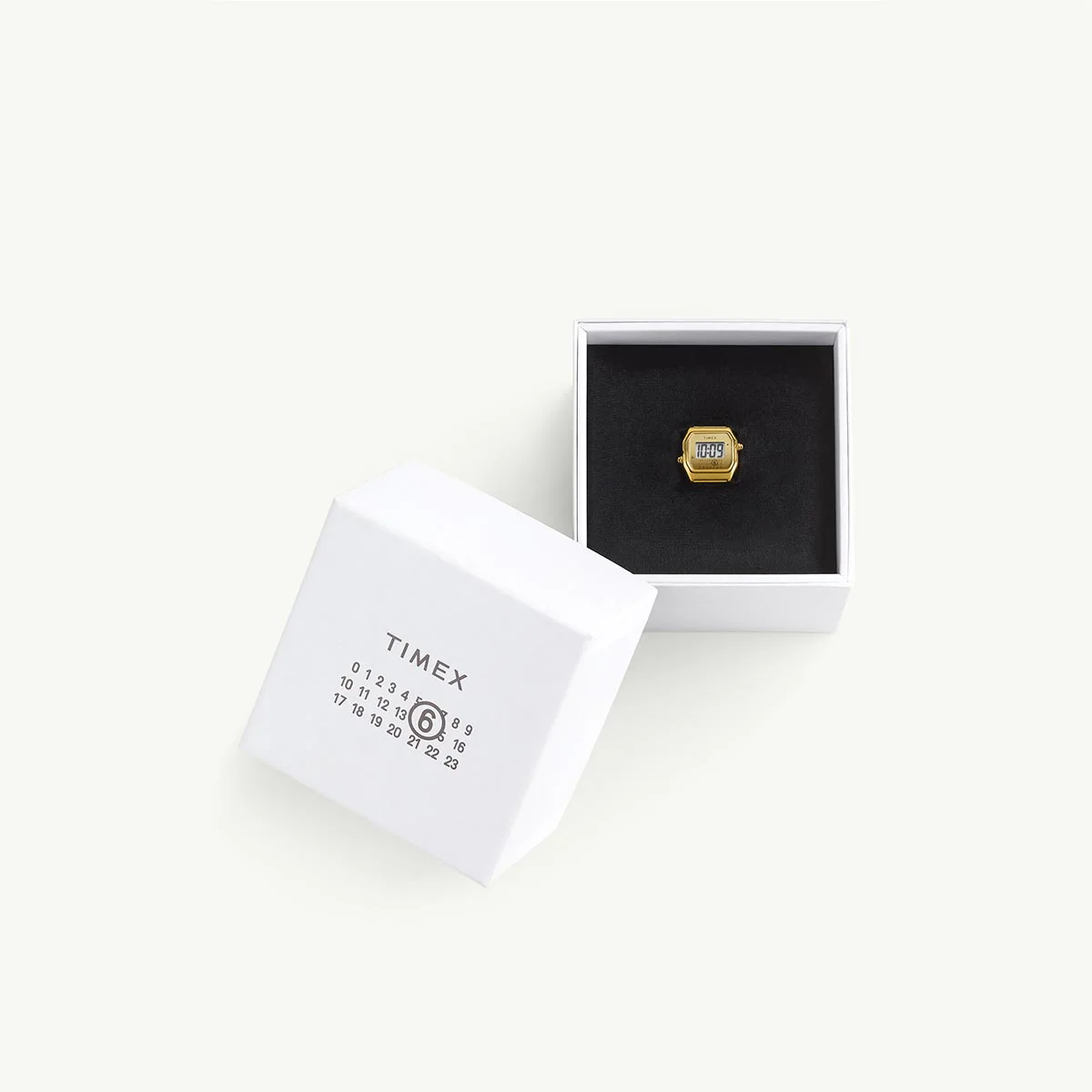 Timex x MM6 Maison Margiela Gold Ring Watch S/M TW2Y50100 - Image 5