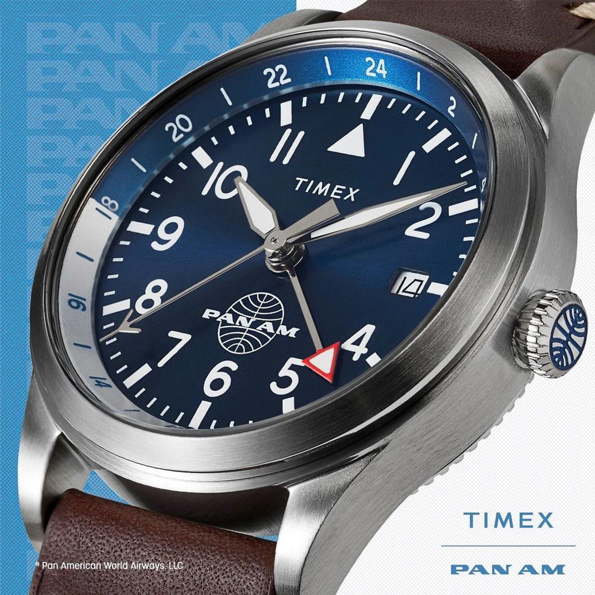 Timex Waterbury GMT x Pan Am TW2W97300 - Image 3