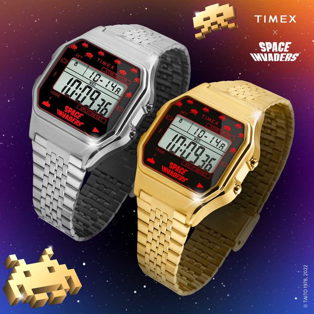 Timex T80 x Space Invaders Watch TW2V30000 - Image 6