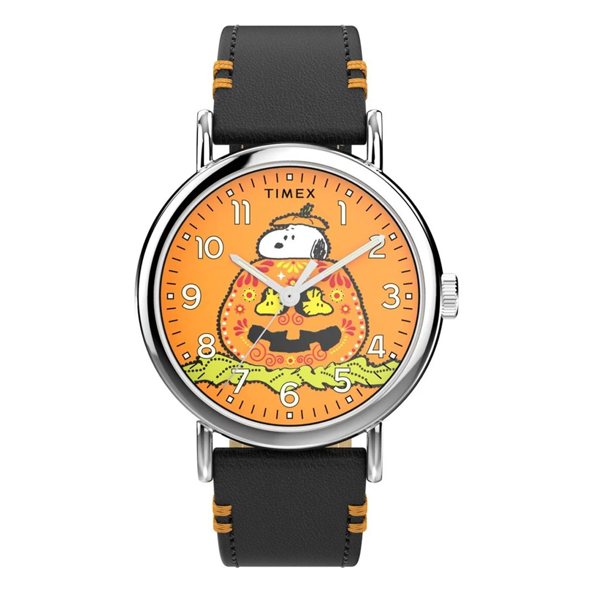 Timex Weekender Peanuts Snoopy Pumpkin TW2Y12300