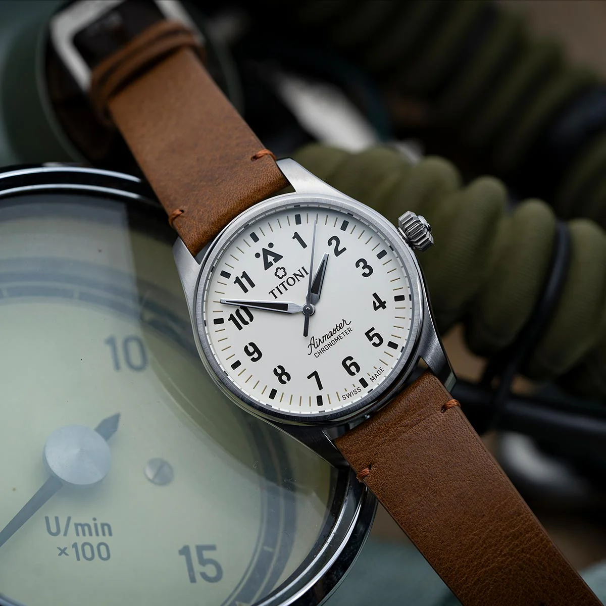 Titoni Airmaster Pilot Automatic 73906 T-ST-724 - Image 10