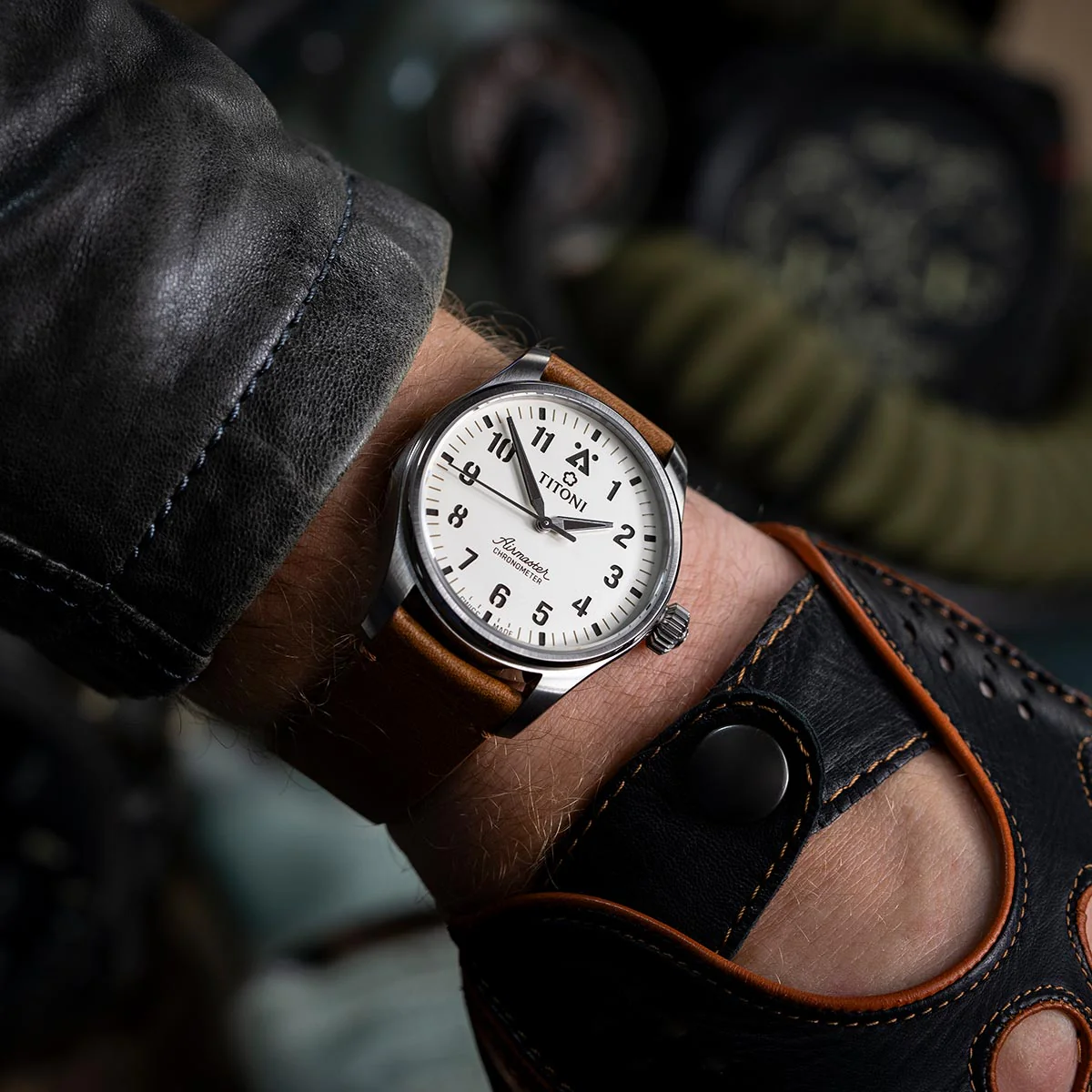 Titoni Airmaster Pilot Automatic 73906 T-ST-724 - Image 11