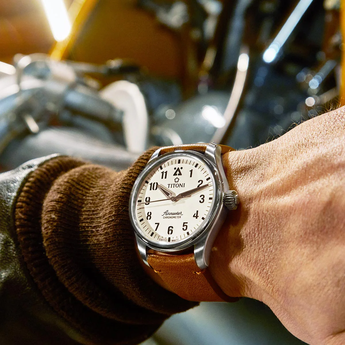 Titoni Airmaster Pilot Automatic 73906 T-ST-724 - Image 2
