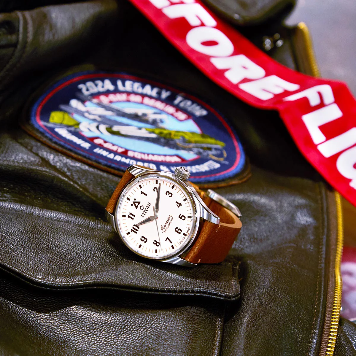 Titoni Airmaster Pilot Automatic 73906 T-ST-724 - Image 4