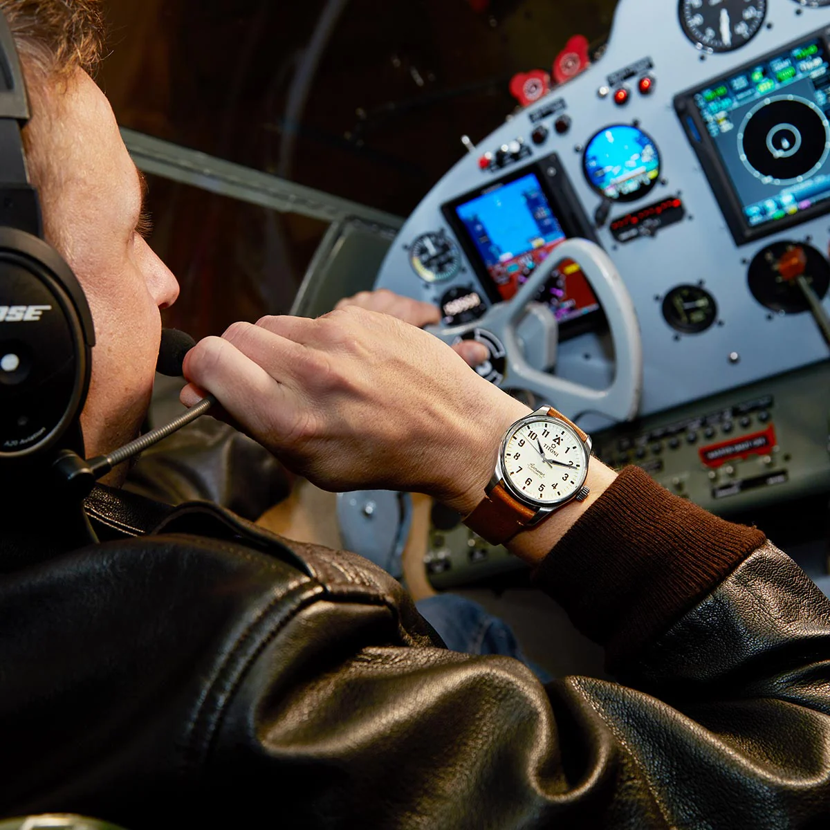 Titoni Airmaster Pilot Automatic 73906 T-ST-724 - Image 5