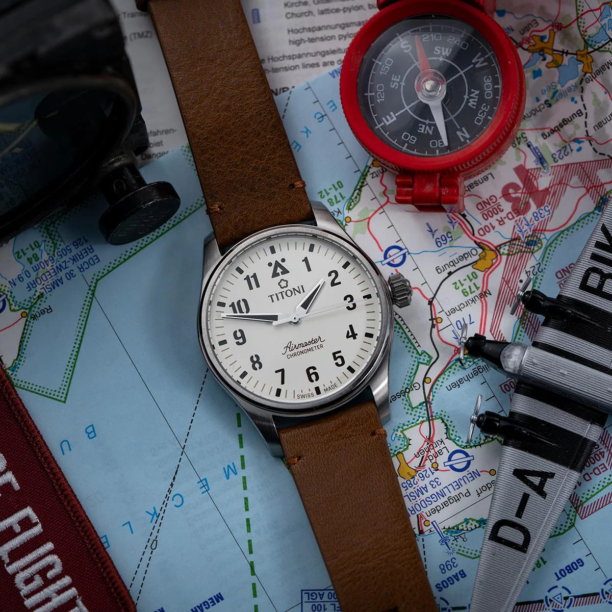 Titoni Airmaster Pilot Automatic 73906 T-ST-724 - Image 6