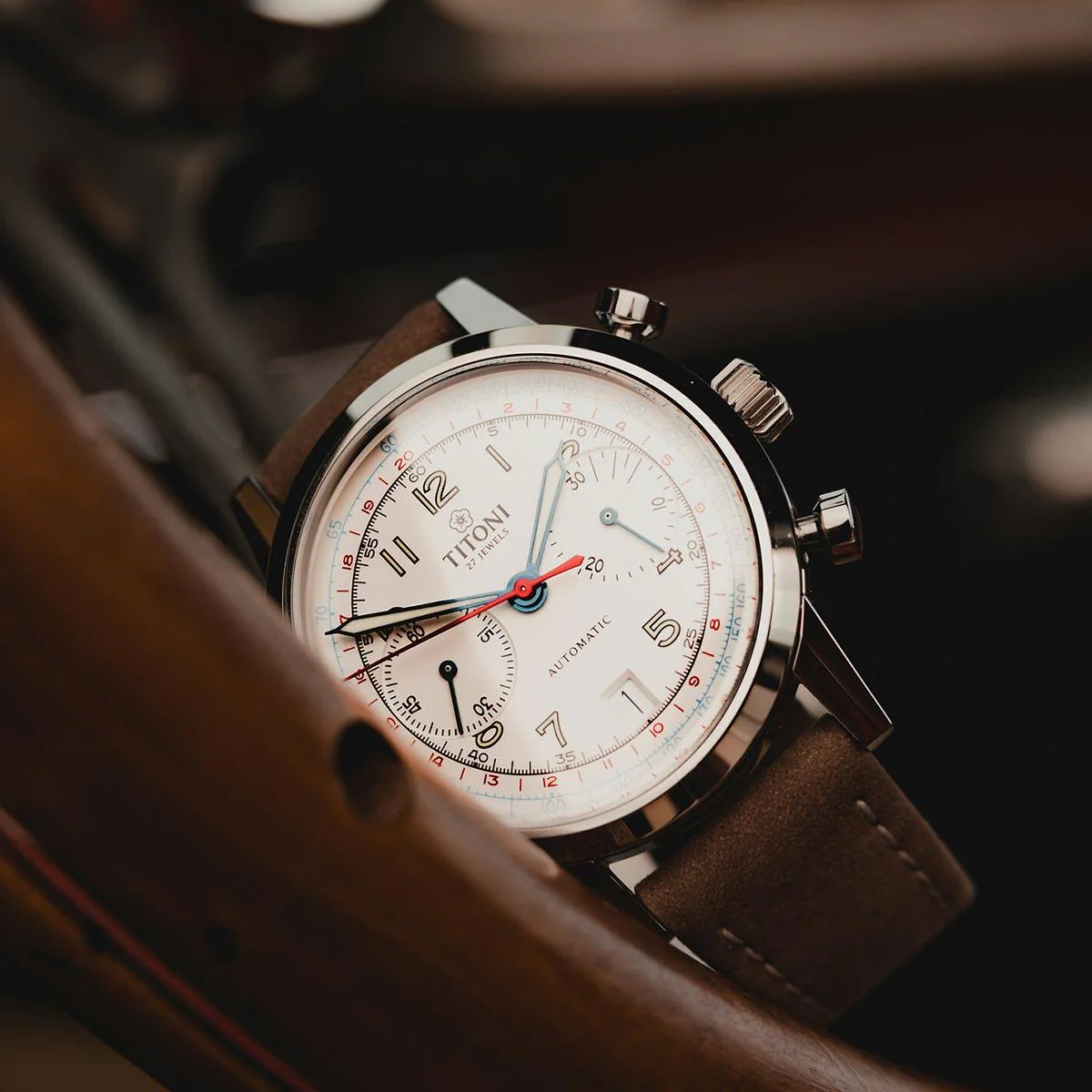 Titoni Heritage Bicompax 94019 S-ST-682 - Image 11