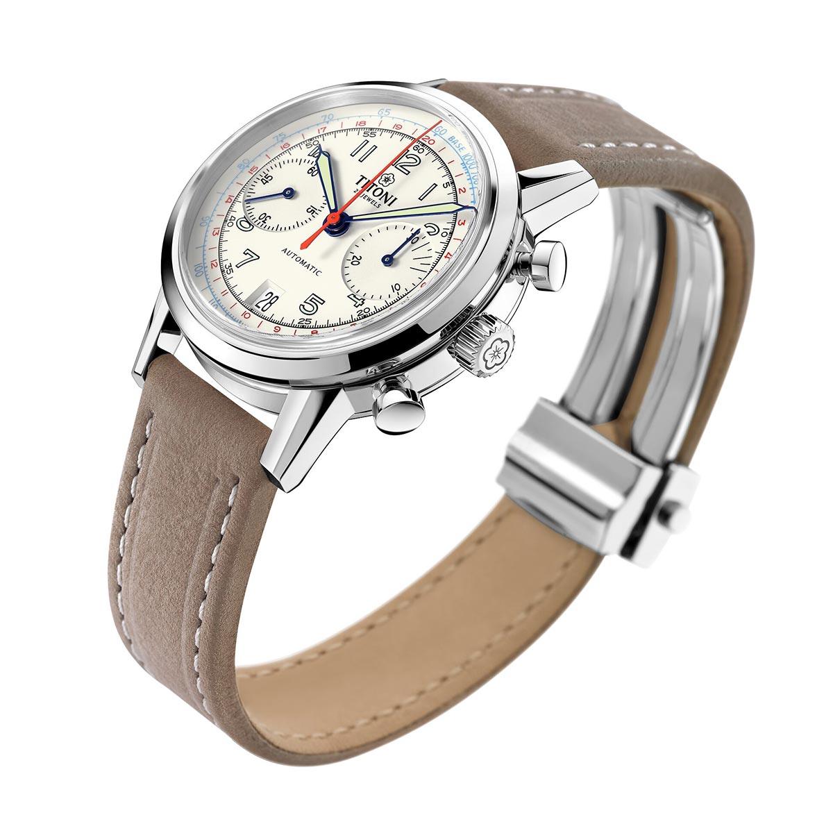 Titoni Heritage Bicompax 94019 S-ST-682 - Image 3