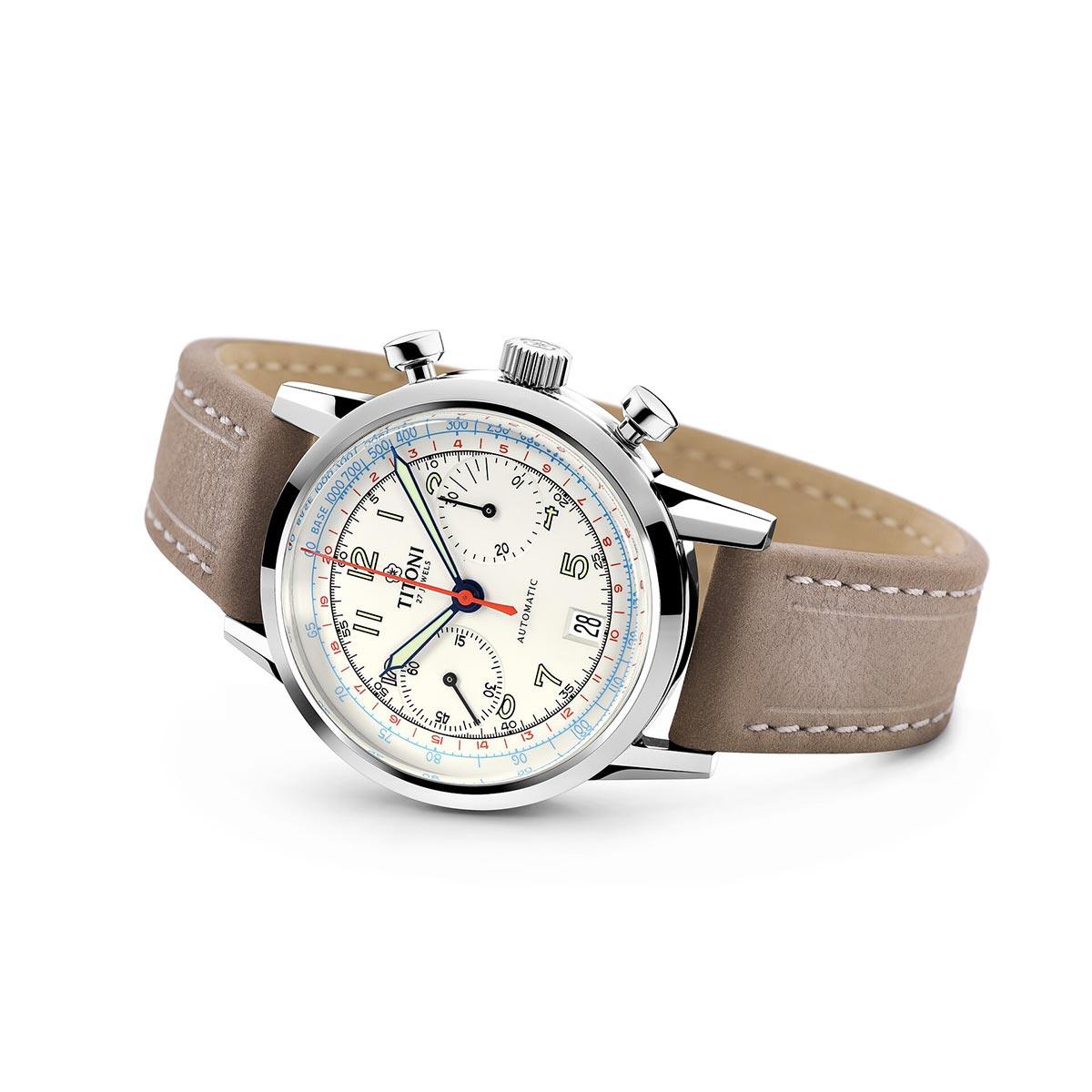 Titoni Heritage Bicompax 94019 S-ST-682 - Image 4