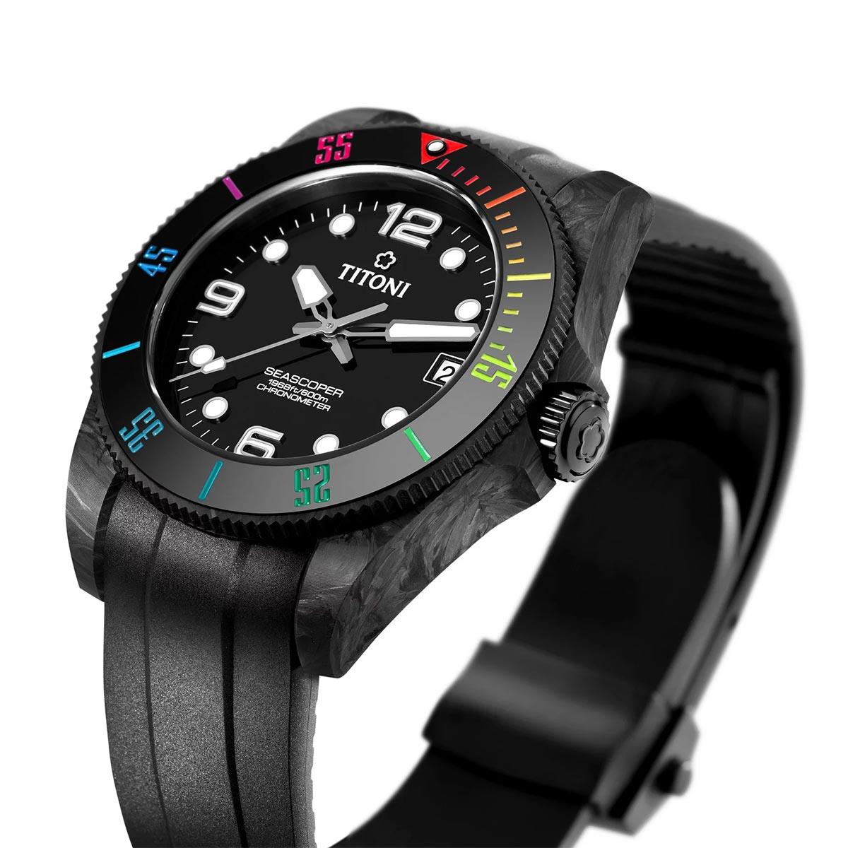 Titoni Seascoper CarbonTech 83600 C-RA-256 - Image 3
