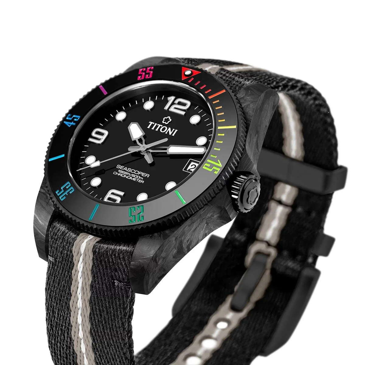 Titoni Seascoper CarbonTech 83600 C-RA-256 - Image 4
