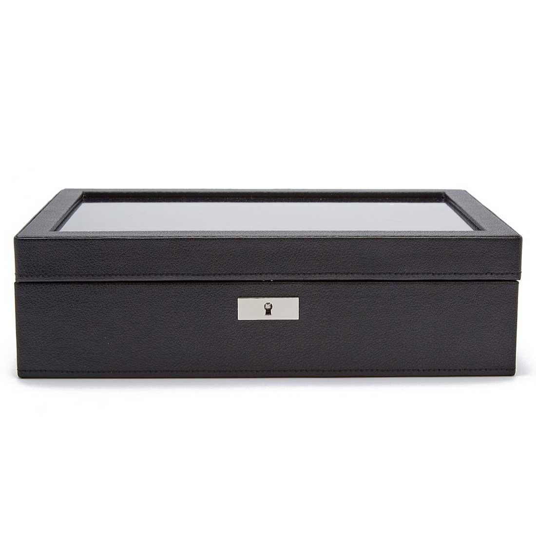 Wolf Roadster Black 10 Piece Watch Box - Image 3