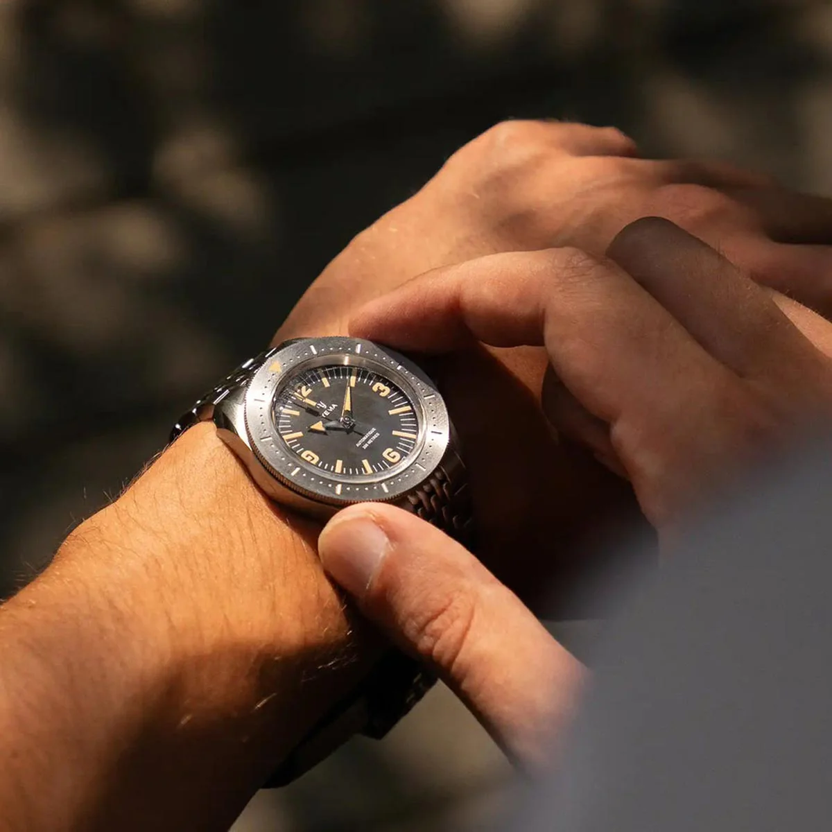 Yema Diver Vintage YDIV24-AMS - Image 4