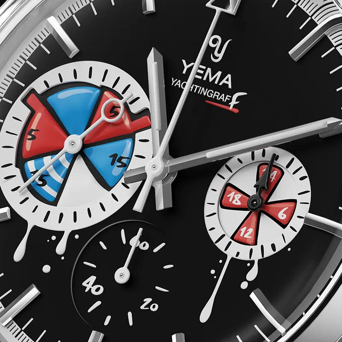 Yema Yachtingraff seconde/seconde/ YMHF1588-ATPS - Image 5